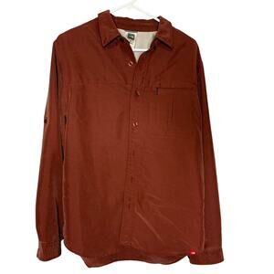 The North Face Mens Long Sleeve button up Size Medium